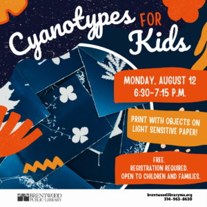 Cyanotypes for kids!