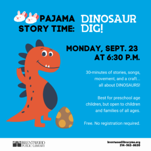 Pajama Story Time: Dinosaur Dig!