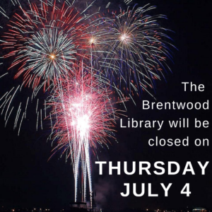 Library Closed for Independence Day
